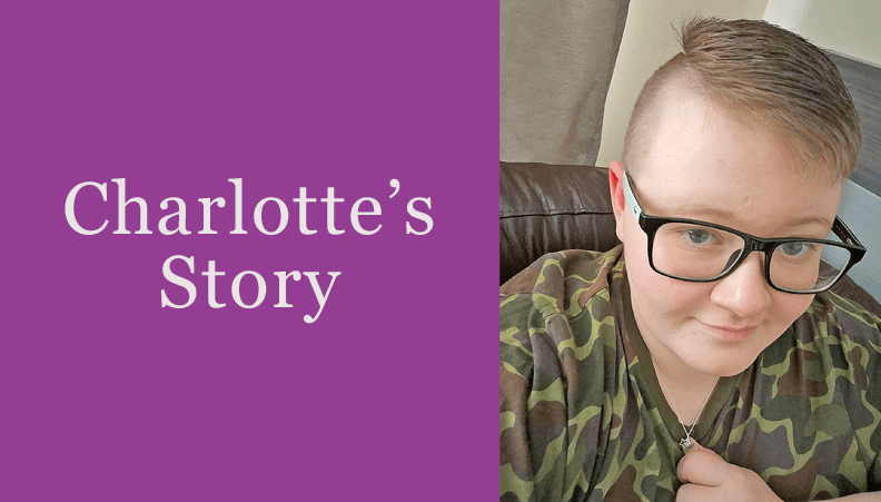 Charlotte describes her experience in residential childcare and the staff who helped her succeed